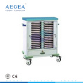 AG-CHT009 medical patient record carts with plastic spray framework
